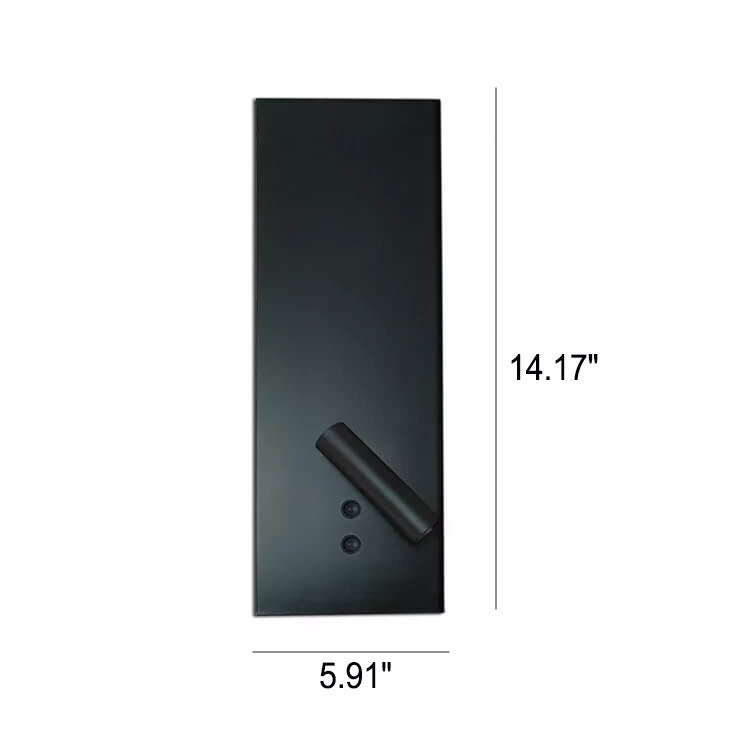 Modern minimalistisk LED-vägglampa i skandinavisk stil