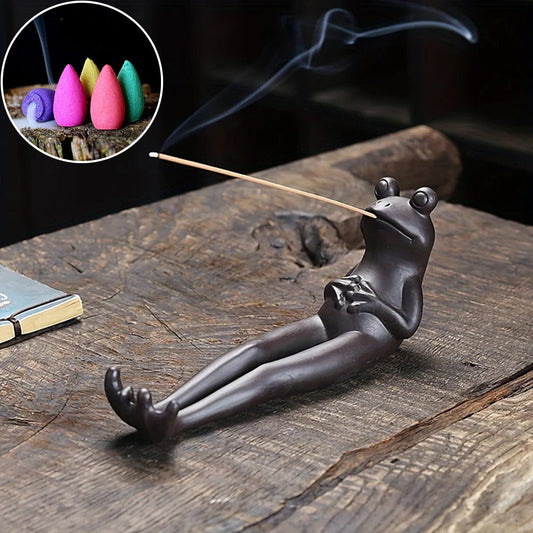 Carvallo - Naturinspirerad keramisk rökelsehållare för Zen Living Spaces