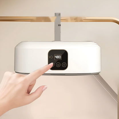 QuickDry Torktumlare – Bärbar Mini Elektrisk Klädtork med Torkväska