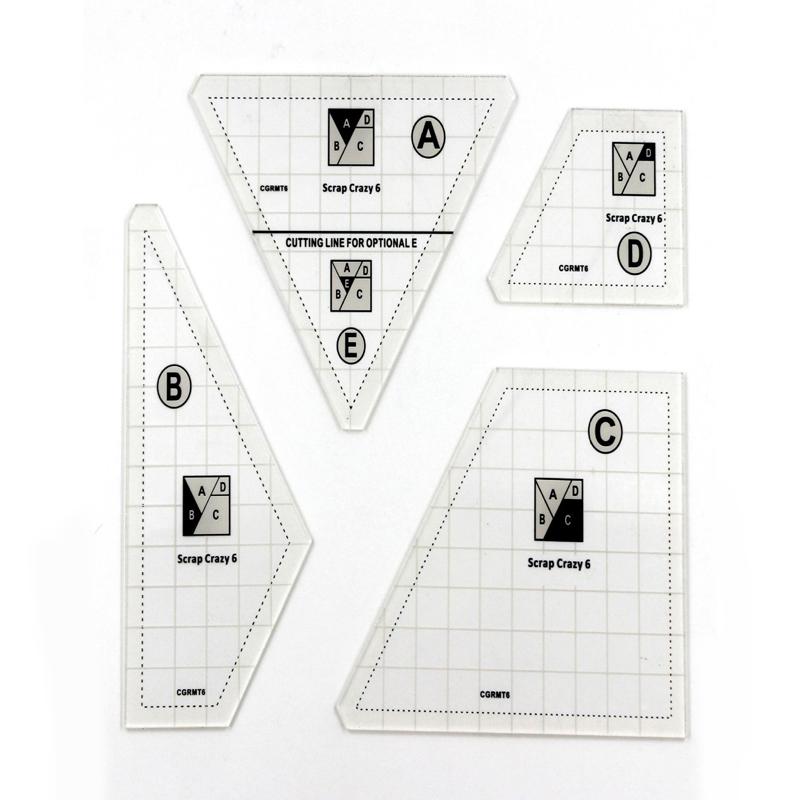 Carvallo - Transparent patchwork sy klippa hantverkslinjal