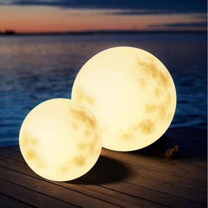 Utomhus Trädgårdslampa Måne Boll Lampa