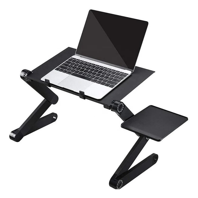 360 Ergonomisk Laptop Ställ För Skrivbord Med Avtagbar Musplatta