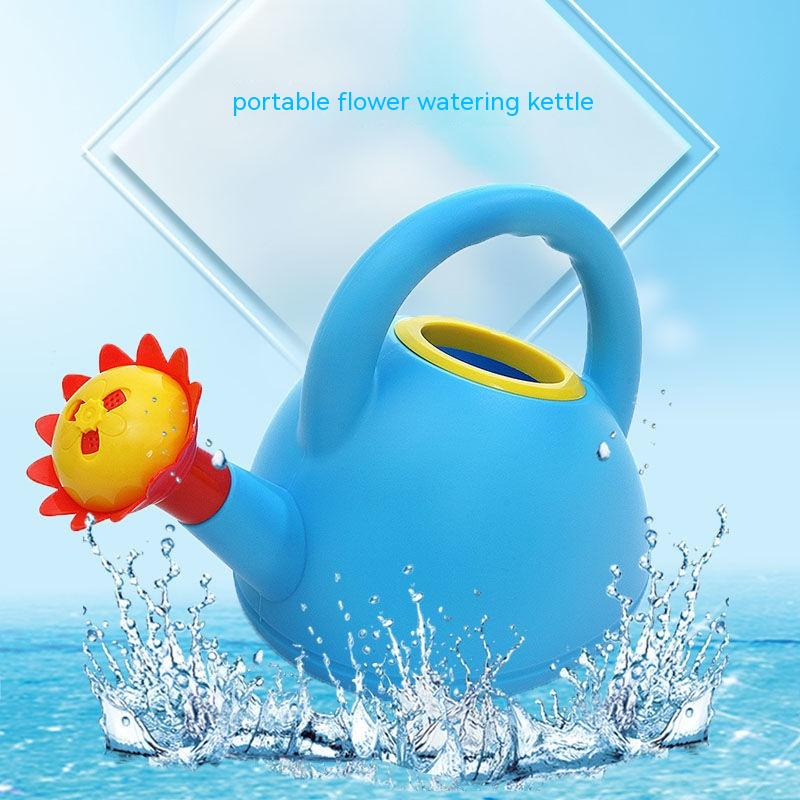 Barn vattenspruta med blommunge – Färgglad plastvattenspruta för små trädgårdsmästare