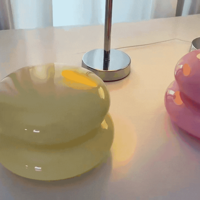 Jolie Bordslampa – Macaron Glaslampa med Elegant Design