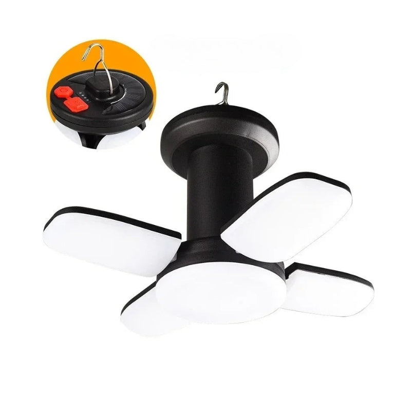 Carvallo – Vattentät LED campinglampa med solcellsladdning