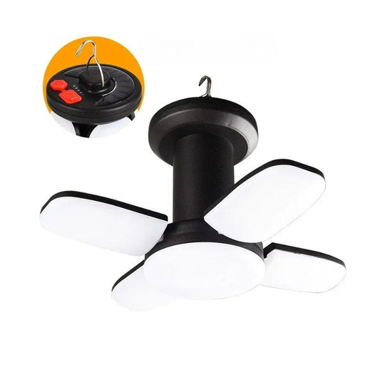 Carvallo – Vattentät LED campinglampa med solcellsladdning