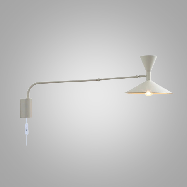 LumiFlex - Nordisk Svänggavel - Justerbar LED Läsarmatur för Boende- och Arbetsutrymmen