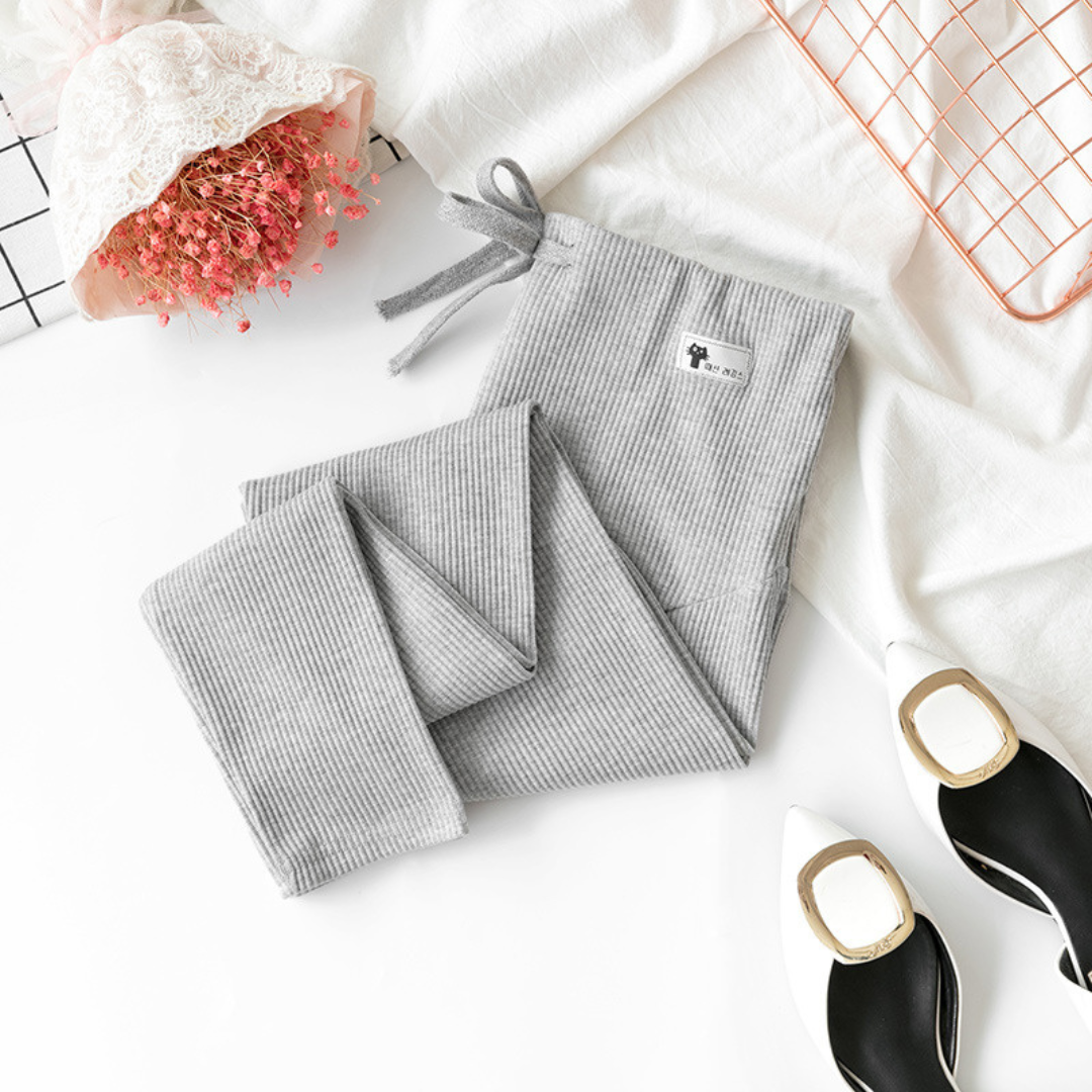 Mysiga Gravidleggings i Joggingbyxor Stil