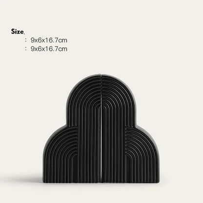 Persephone Molnformade Keramik Bokstöd