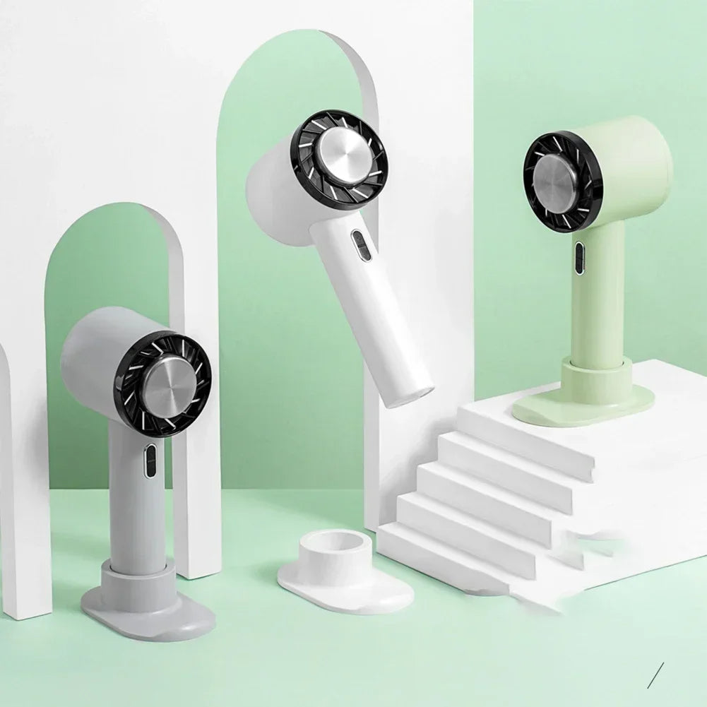 Bärbar luftkonditioneringsfläkt - Kompakt handhållen fläkt