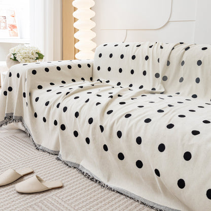 Svart Boba Vändbar Komfortsofföverdrag - Modern, Stilren &amp; Hållbart Soffskydd