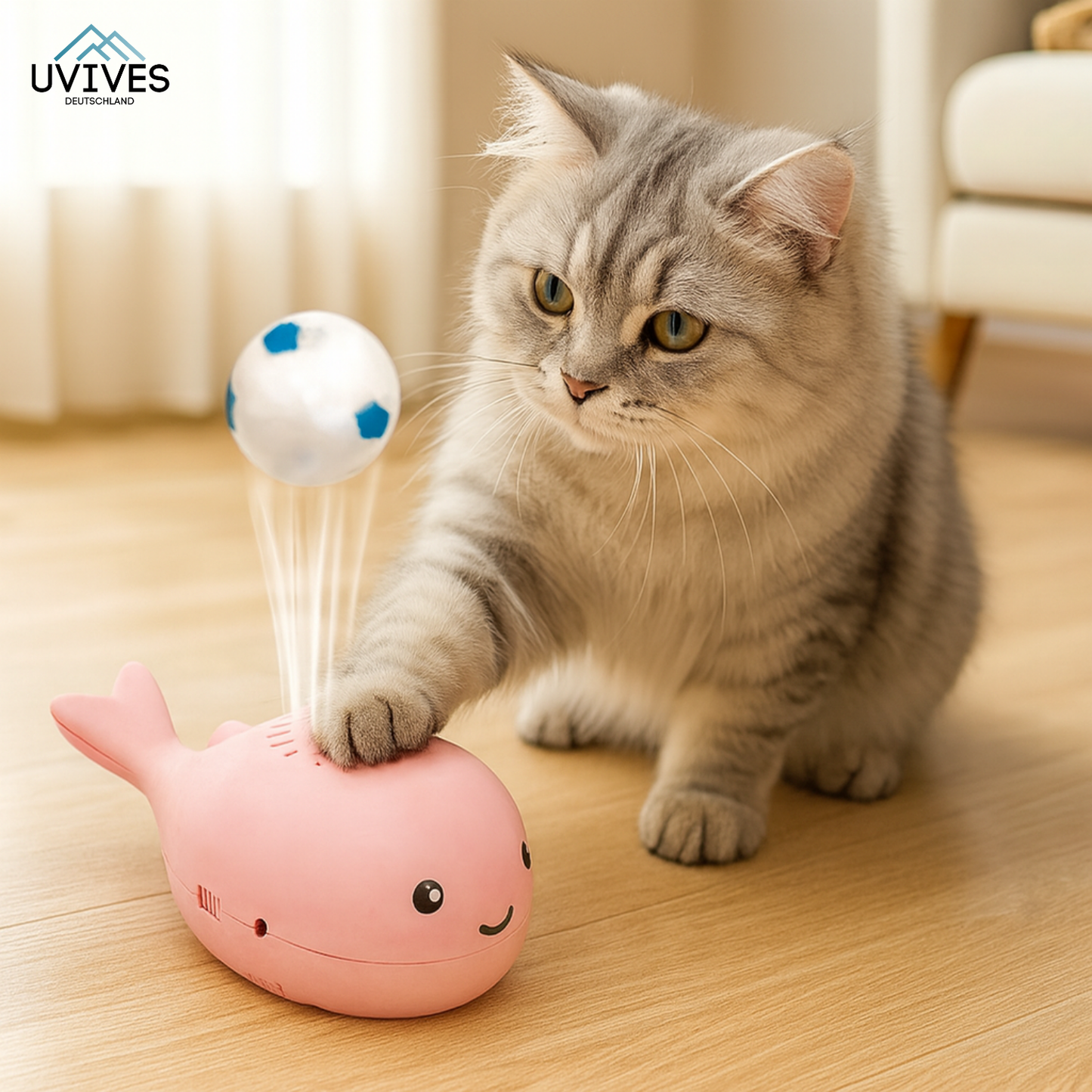 Carvallo – Den svävande spelglädjen för innekatter!