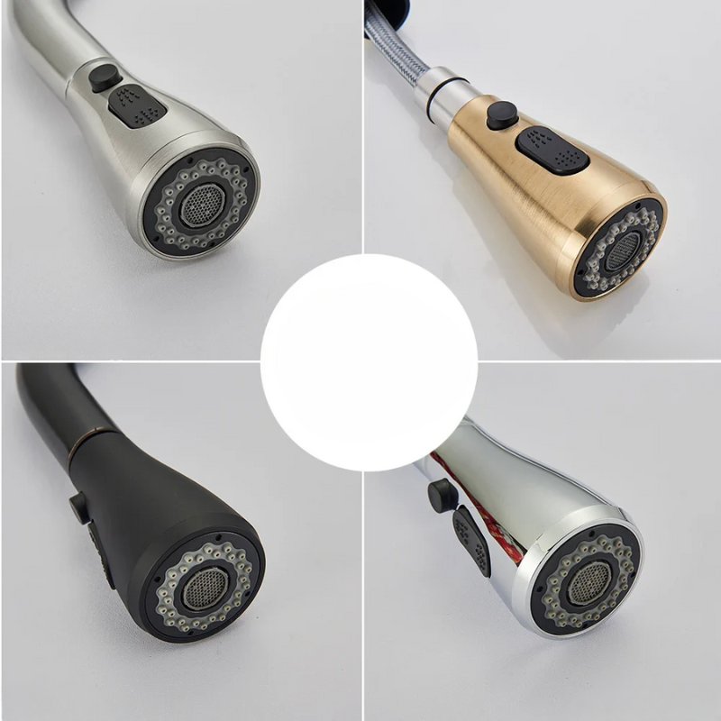 FlexiStream - Utdragbar Kökshandtag med Flexibel Spray