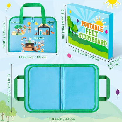 Montessori Bibelberättelser Filtsbok