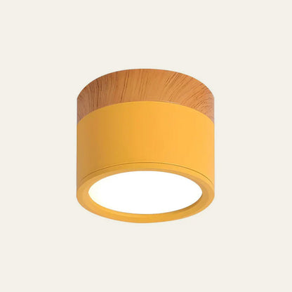 LED Taklampa Modern Flush Mount Cylinder