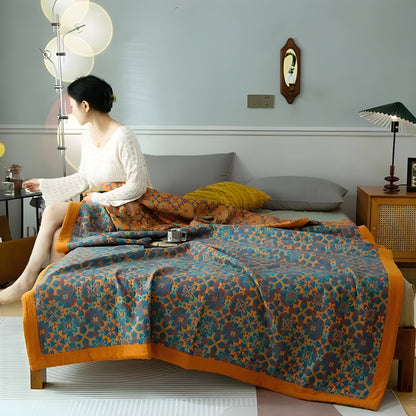 EthniWeave Filt – Dekorativ bomulls-ethno-filt