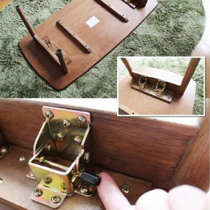 Carvallo | LockLeg - Låsbara gångjärn för bordben