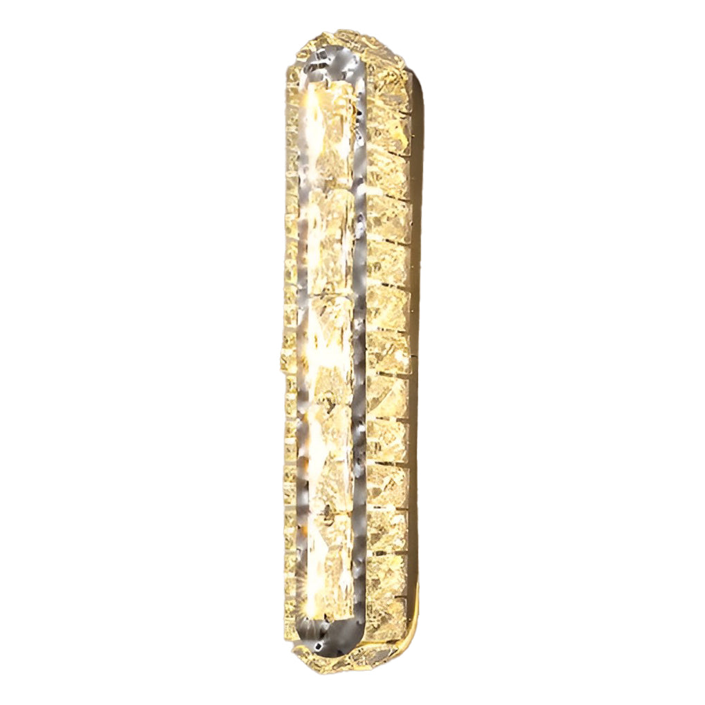 CrystalLux - Dubbel LED Kristall Vägglampa med Dimbar Funktion