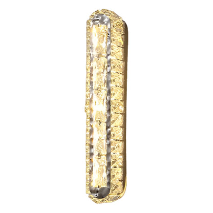 CrystalLux - Dubbel LED Kristall Vägglampa med Dimbar Funktion