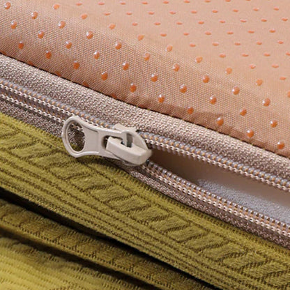 Mysig Varm Rund Husdjursbädd Plysch Ortopedisk Halkfri Design