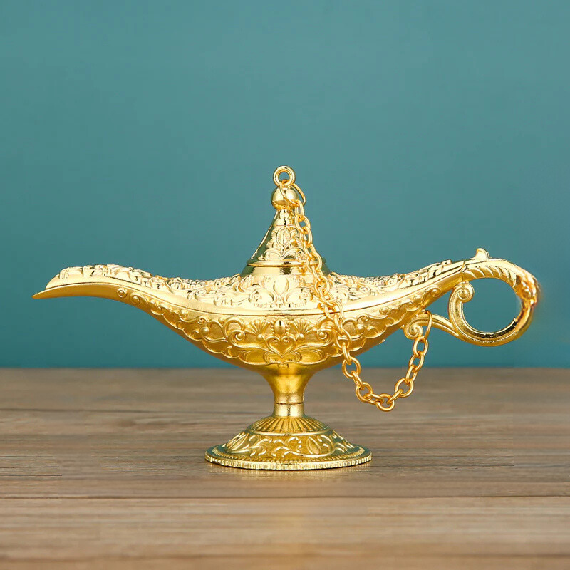 WishGlow - Retro Värmelampa för Borddekoration