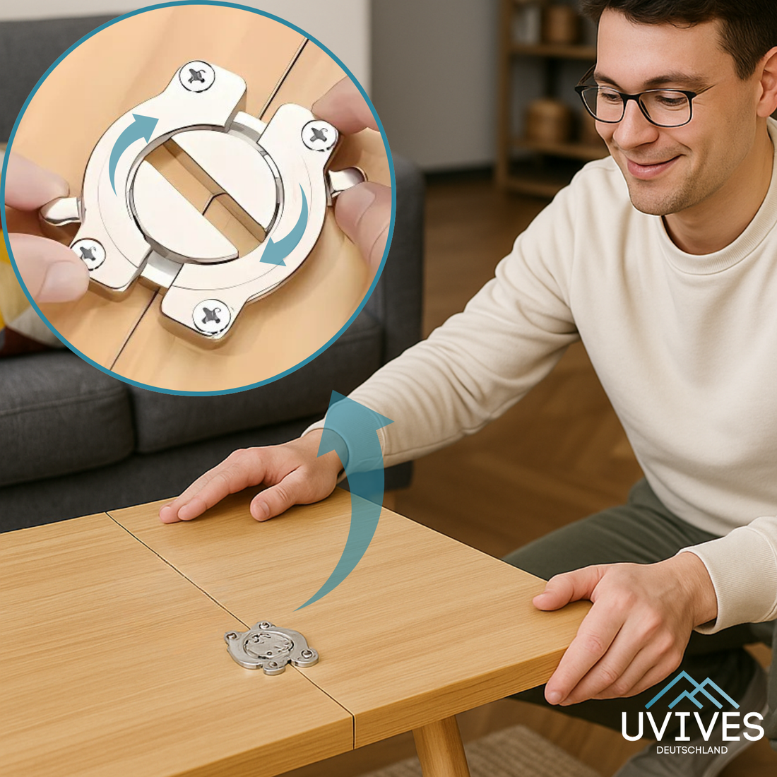 TableLink™ – Stabil bordkopplingar på ett ögonblick