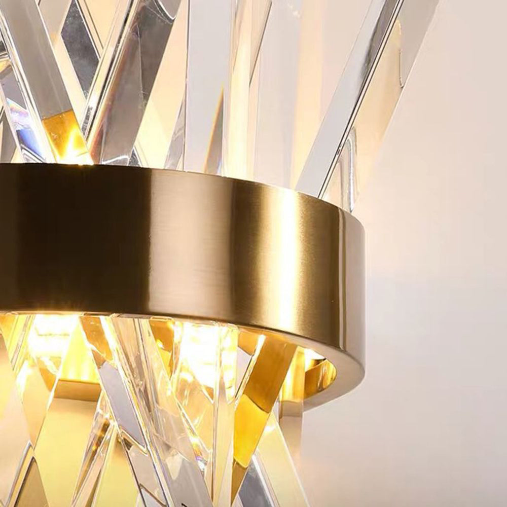Marilyn Modern LED Vägglampa Inomhus Guld Sovrum/Vardagsrum Metall Kristall