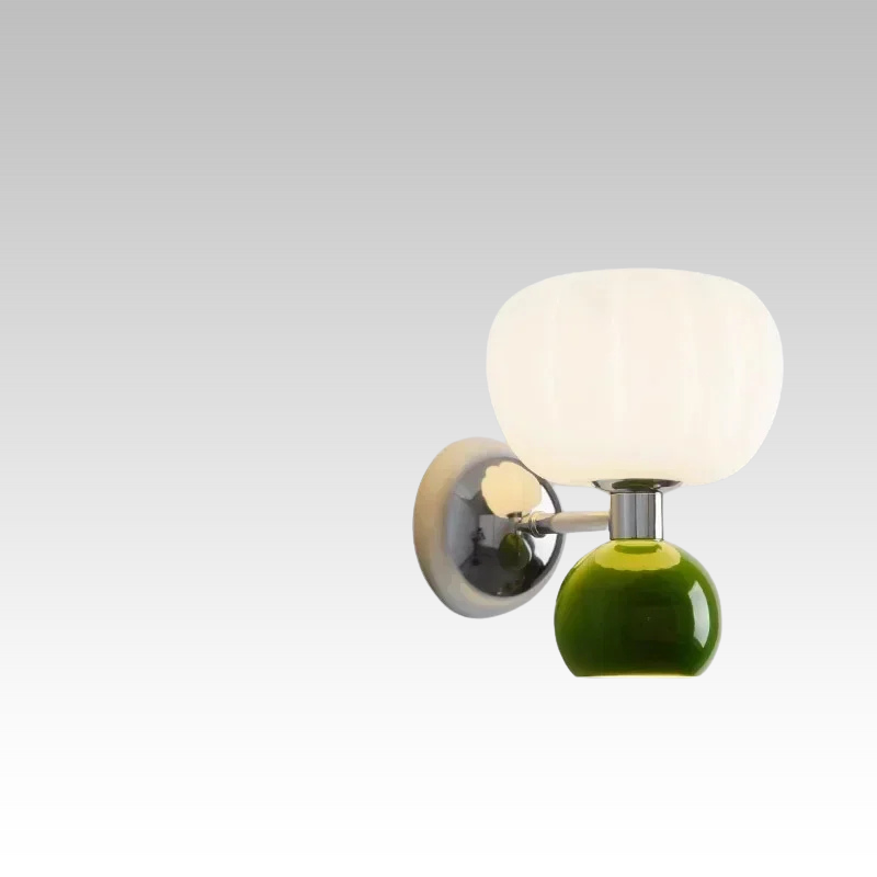 PumpkinLicht - Modern LED Vägglampa med Dubbel Huvud för Vardagsrum och Sovrum