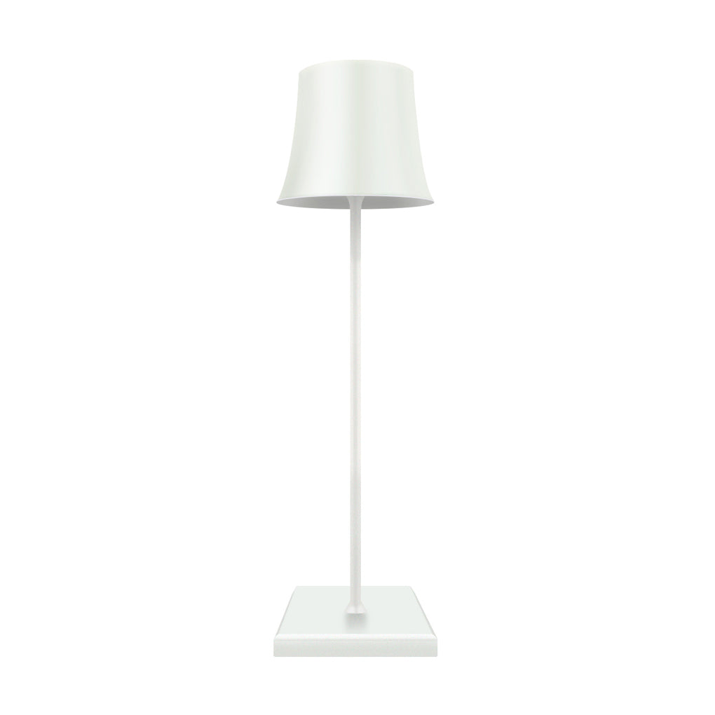 Trådlös Bordslampa Metallskärm USB Touch