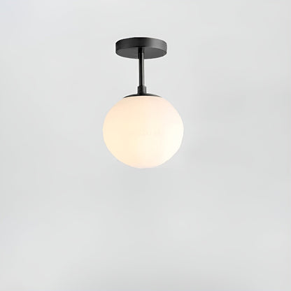 LED-taklampa i glas – Nordisk design | För vardagsrum &amp; sovrum