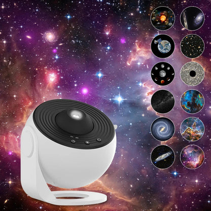 12 i 1 Nattljus Galaxy Projektor