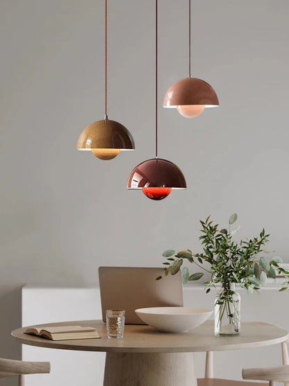 ElegantBloom - Blomkruka Pendellampa