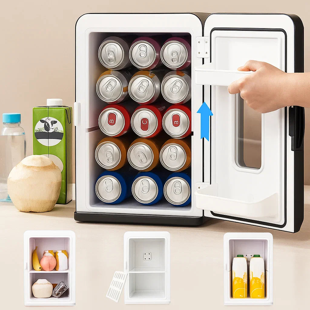 Mini Kylskåp Bärbar Tyst Dryck Kültbox