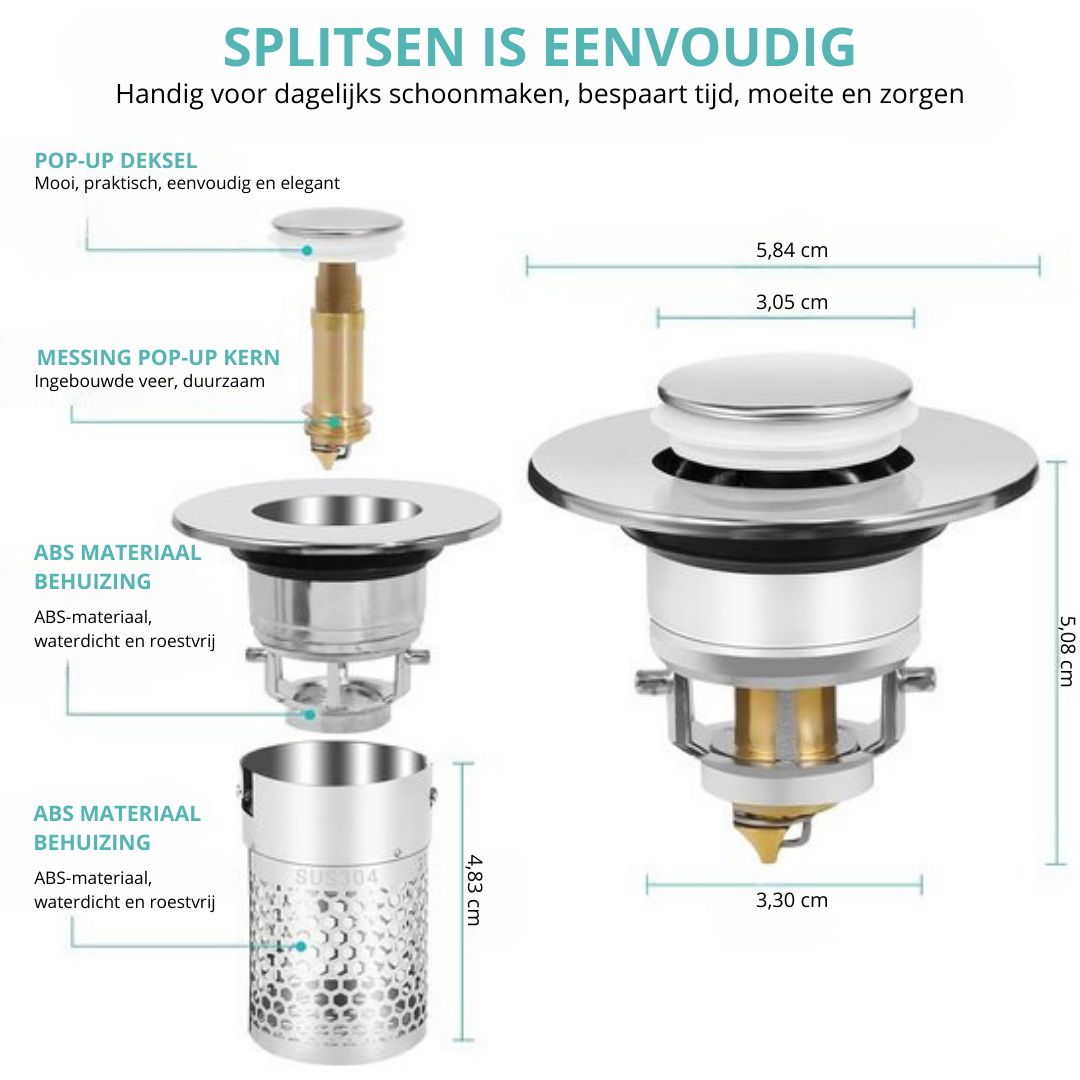 Carvallo - Universal-avtappningsskruv 2.0