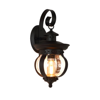 1-Lamps LED Utomhusvägglampa med Böjd Arm
