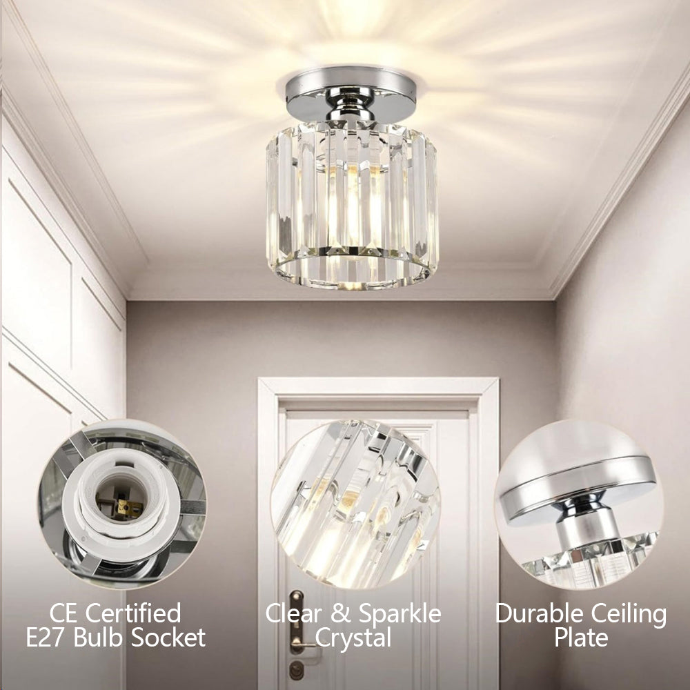 Modern Flush Mount Ceiling Light – 1-Ljuskälla Hall Fixture