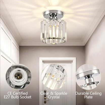 Modern Flush Mount Ceiling Light – 1-Ljuskälla Hall Fixture