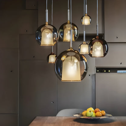 LED Kugelglas Pendellampa – Stilfull taklampa för vardagsrum