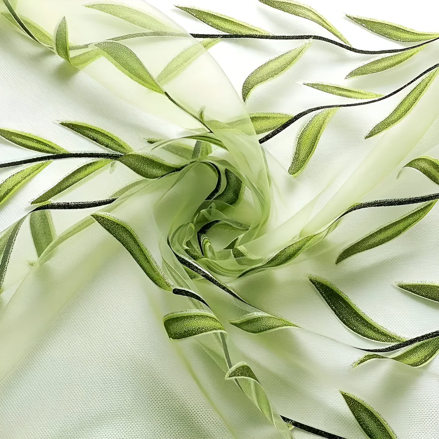 Willow Leaf Strip Fönster Gardiner