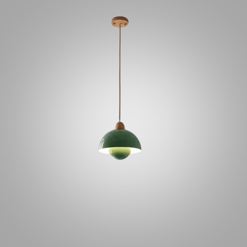 HoutBries - Modern Trä Taklampa