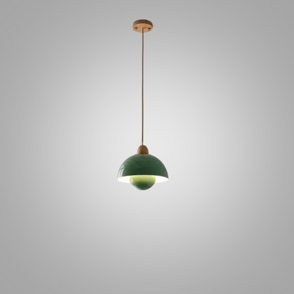 HoutBries - Modern Trä Taklampa