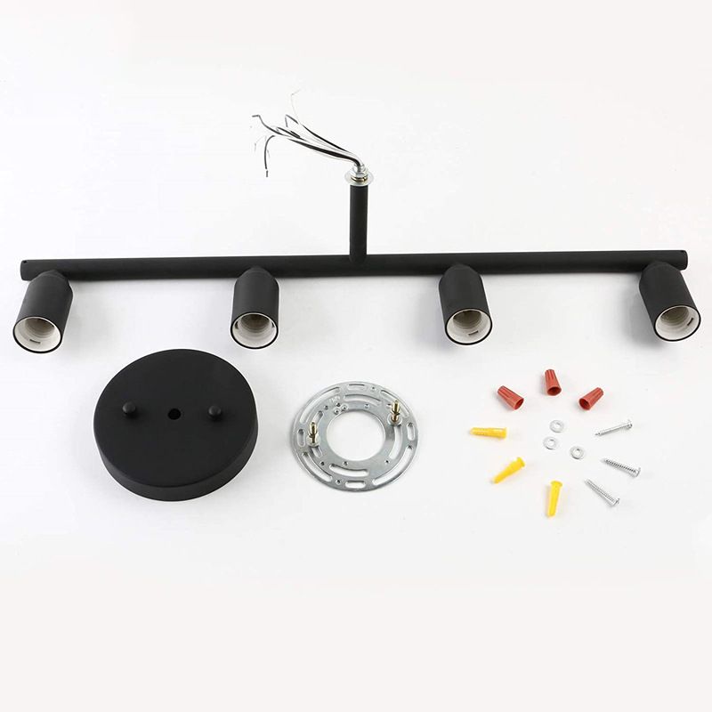 Modern LED Vägglampa Svart för Badrum