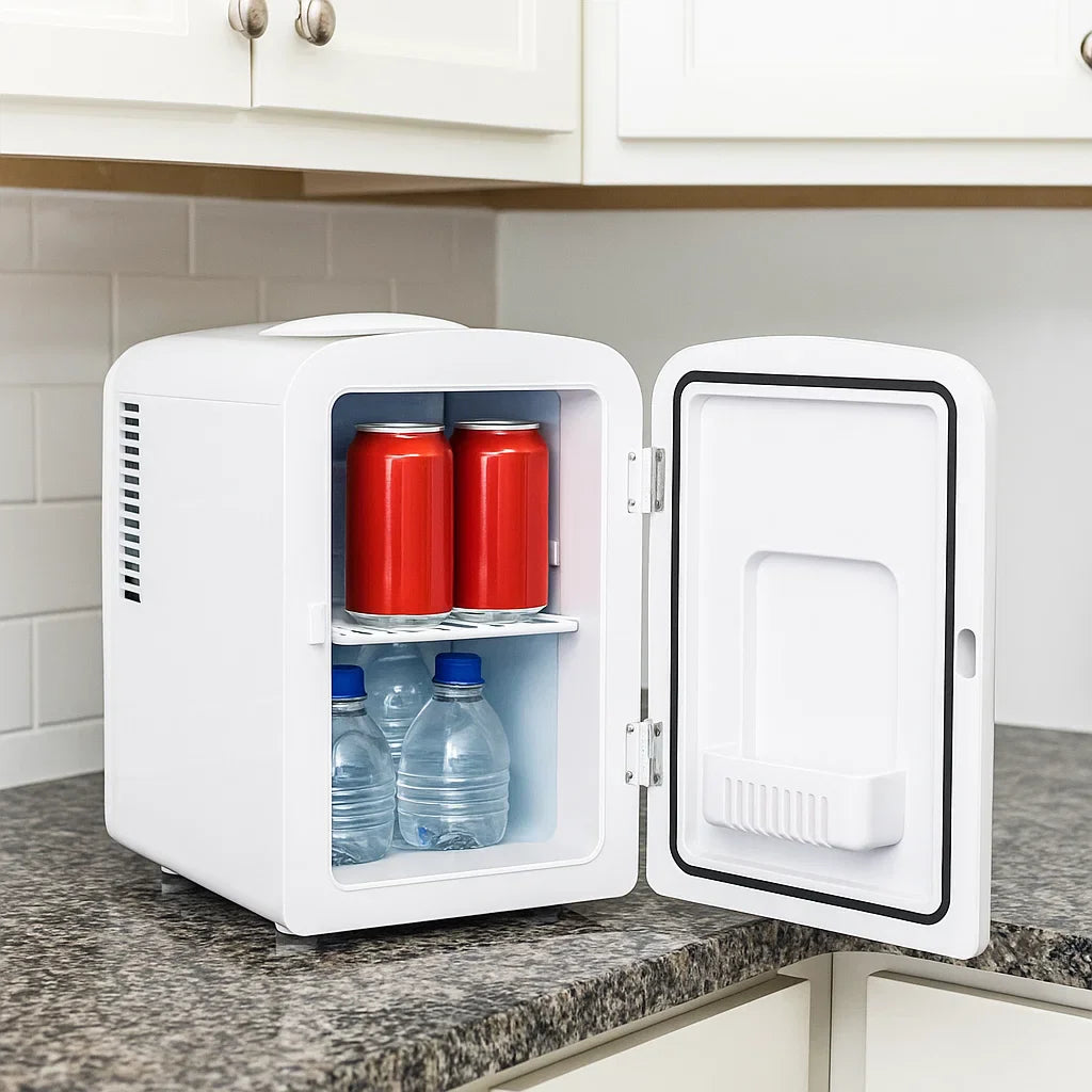 Mini Kylskåp Bärbar Dryck Küler Värmare 4L