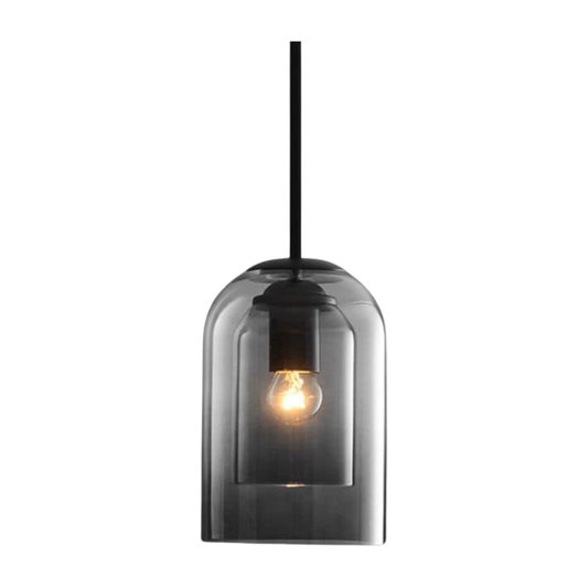 LuxeBeam Light - Modern taklampa i dubbel glas