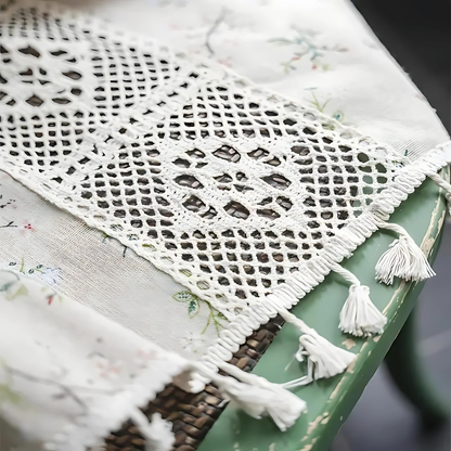 Fantasifullängd spetsgardin