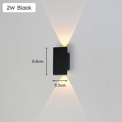 LED-Utevägglampa Aluminium – Väderbeständig &amp; dekorativ för trädgård och terrass