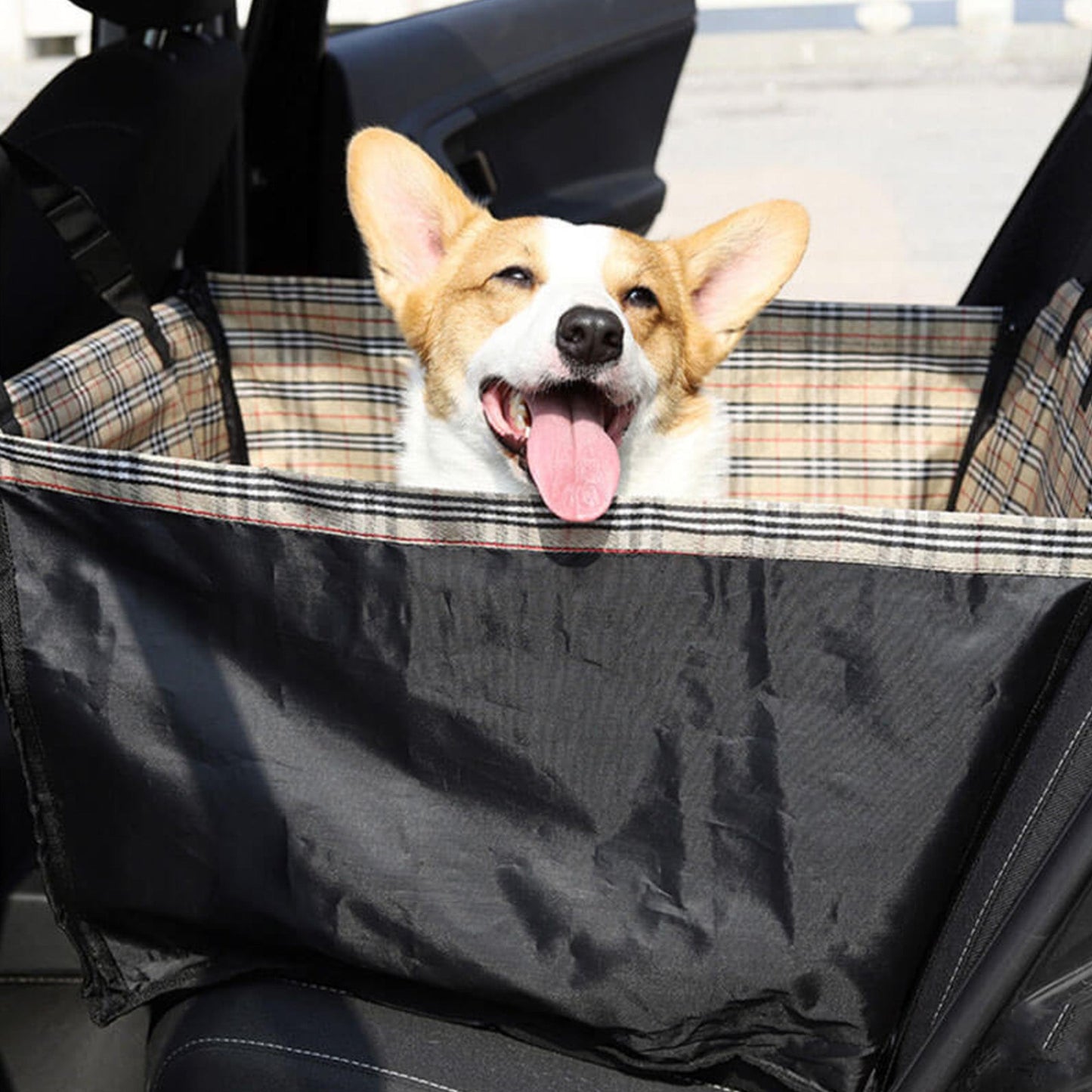vattentät hund bilsäte täckning - hållbar, rep tolerant & säker