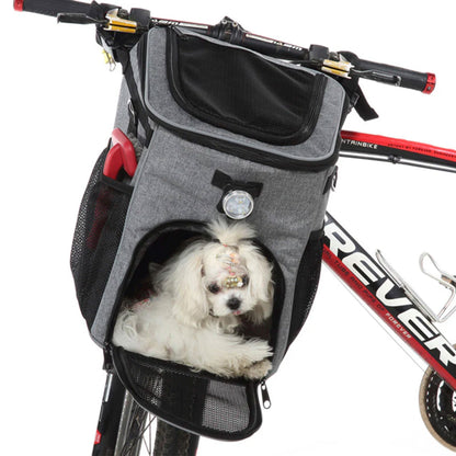 Bike Pet Carrier by Carvallo– Multifunktions, Säker &amp; Andningsbar
