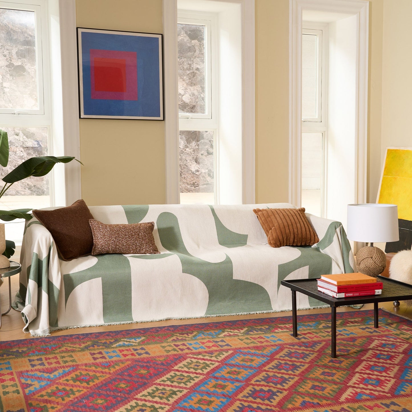 Picasso's Mirage Sofföverdrag - Modernt, Styligt & Hållbart Soffskydd