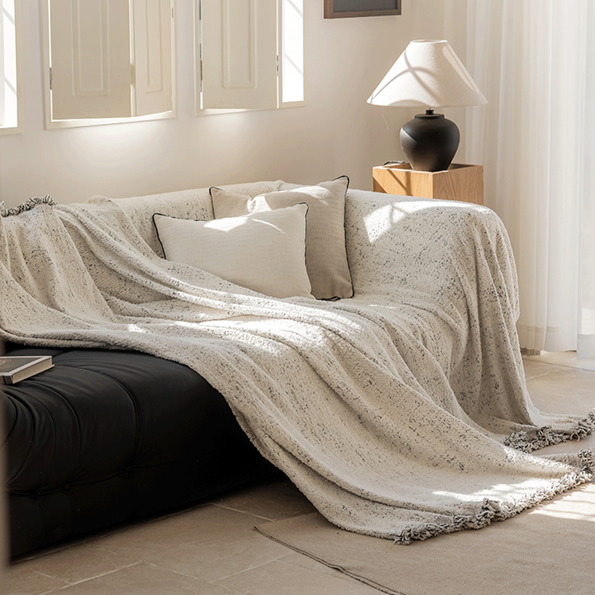 Sprinklade Prickar Sofföverdrag - Modernt, Stiligt &amp; Hållbart Soffskydd